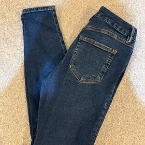 Good American Dark Blue Skinny Jeans